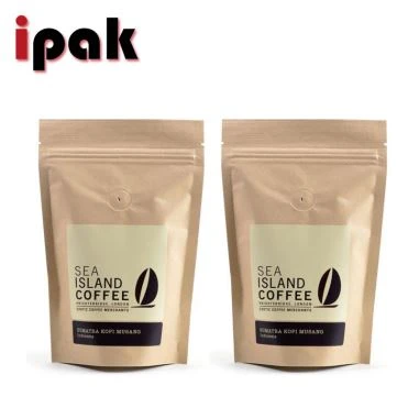 500g Stand Up Kraft Paper Kava Pakiranje